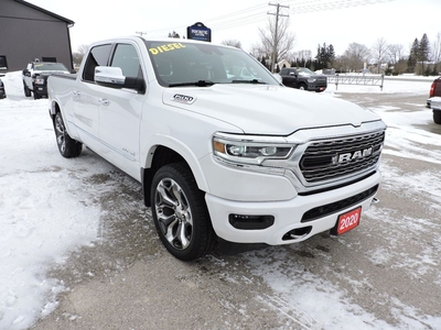 Used 2020 RAM 1500 Limited Diesel 4X4 Leather Navigation 82000 KMS for Sale in Gorrie, Ontario