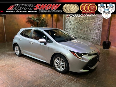Used 2020 Toyota Corolla Hatchback SE - Low kms!! Htd Seats, Adaptv Cruise, CarPlay for Sale in Winnipeg, Manitoba
