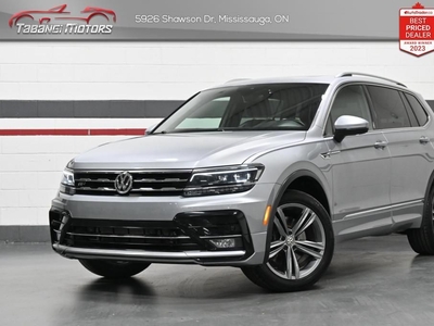 Used 2020 Volkswagen Tiguan Highline R-Line No Accident 7-Seater Fender Digital Dash Leather for Sale in Mississauga, Ontario