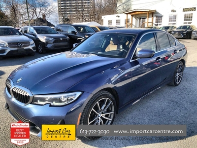 Used 2021 BMW 330i i xDrive LEATHER, ROOF, NAV, HTD. SEATS, PDC, BK.C for Sale in Ottawa, Ontario