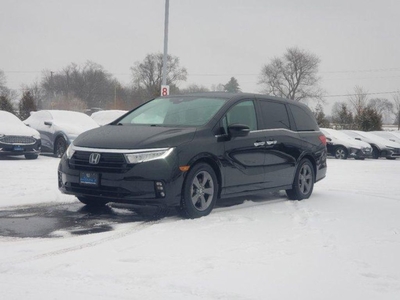 Used 2021 Honda Odyssey EX-RES, DVD, Sunroof, Heated Seats, CarPlay + Android, Bluetooth, Rear Camera, Power Seat, and more! for Sale in Guelph, Ontario