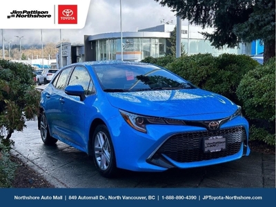Used 2021 Toyota Corolla Hatchback for Sale in North Vancouver, British Columbia