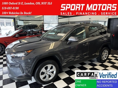 Used 2021 Toyota RAV4 LE AWD+ApplePlay+Adaptive Cruise+CLEAN CARFAX for Sale in London, Ontario