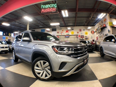 Used 2021 Volkswagen Atlas HIGHLINE 6 PASS AWD LEATHER PAN/ROOF B/SPOT CAMERA for Sale in North York, Ontario