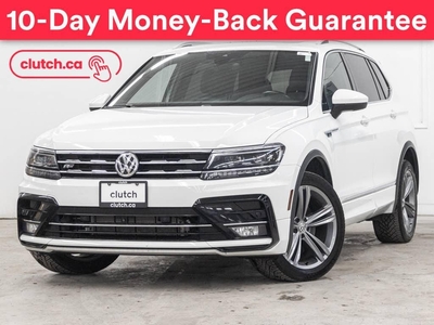 Used 2021 Volkswagen Tiguan Highline R-Line AWD w/ Apple CarPlay & Android Auto, Bluetooth, Nav for Sale in Toronto, Ontario