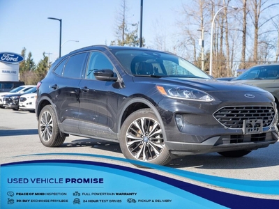Used 2022 Ford Escape SEL LOCAL BC 1-OWNER, NO ACCIDENTS, MOONROOF, STEALTH PKG, TECHNOLOGY PKG for Sale in Surrey, British Columbia