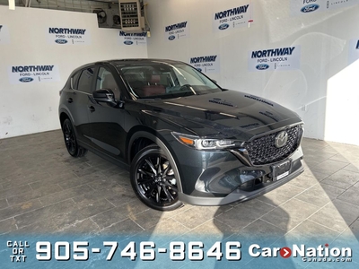 Used 2022 Mazda CX-5 CARBON EDITION AWD RED LEATHER SUNROOF for Sale in Brantford, Ontario