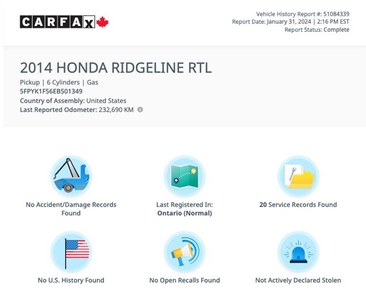 2014 Honda Ridgeline