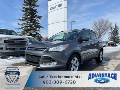 2014 Ford Escape SE 4X4, Cargo Utility Package, Roof Rails, T...