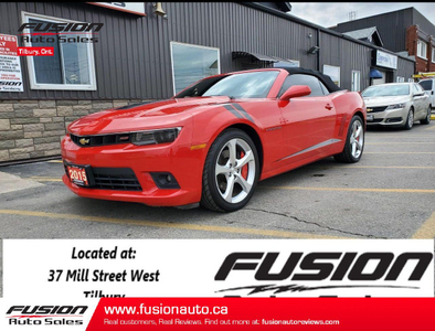 2015 Chevrolet Camaro 2DR CONV SS W/2SS-LEATHER-HUD DISPLAY-REA