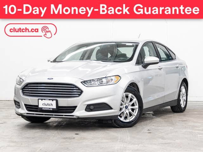 2016 Ford Fusion S w/ A/C, Bluetooth, Rearview Camera