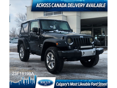 2018 Jeep Wrangler SPORT 4X4 | 6 SPEED MANUAL | 2 SETS TIRES