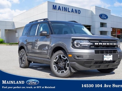 New 2024 Ford Bronco Sport Outer Banks for Sale in Surrey, British Columbia