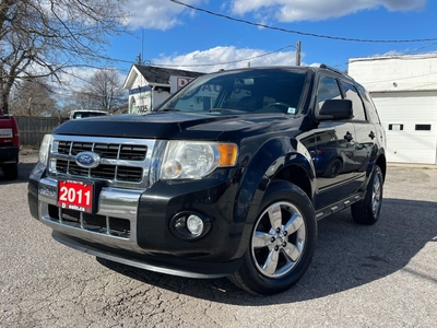 Used 2011 Ford Escape LIMITED TRIM/PWR & LEATHER SEATS/SUNROOF/CERTIFIED for Sale in Scarborough, Ontario