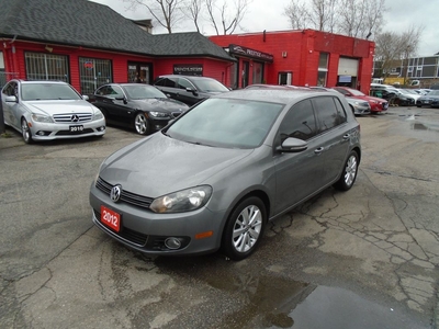 Used 2012 Volkswagen Golf WELL MAINTAINED/ LOW KM / FUEL SAVER /NO ACCIDENT for Sale in Scarborough, Ontario