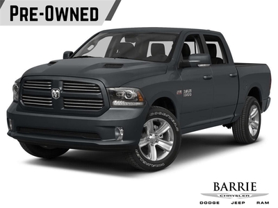Used 2013 RAM 1500 BRAKE ASSIST I ELECTRONIC STABILITY I FULLY AUTOMATIC HEADLIGHTS I FRONT AND REAR BEVERAGE HOLDERS I for Sale in Barrie, Ontario
