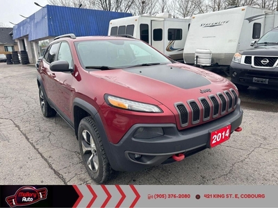 Used 2014 Jeep Cherokee Trailhawk for Sale in Cobourg, Ontario