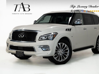 Used 2015 Infiniti QX80 7 PASS REAR ENTERTAINMENT BOSE for Sale in Vaughan, Ontario