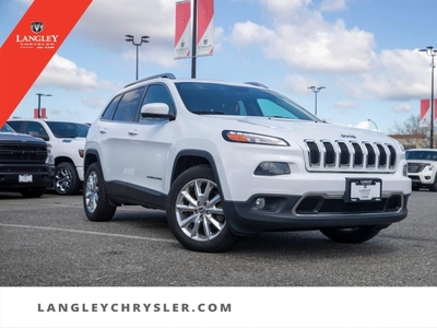 Used 2015 Jeep Cherokee Limited Cold Weather Pkg Sunroof Accident Free for Sale in Surrey, British Columbia