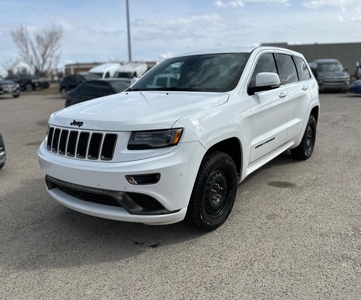 Used 2015 Jeep Grand Cherokee OVERLAND LEATHER SUNROOF $0 DOWN for Sale in Calgary, Alberta