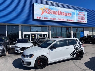 Used 2015 Volkswagen Golf GTI WE FINANCE ALL CREDIT 500+ CARS IN STOCK for Sale in London, Ontario