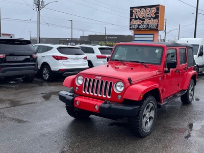 Used 2016 Jeep Wrangler UNLIMITED*SAHARA*4X4*4 DOOR*AUTO*CERTIFIED for Sale in London, Ontario