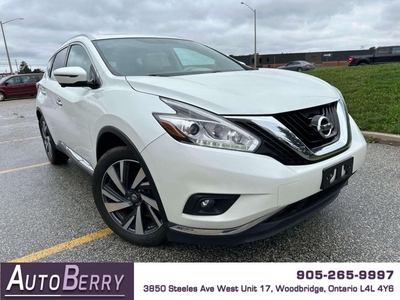 Used 2016 Nissan Murano AWD 4DR PLATINUM for Sale in Woodbridge, Ontario