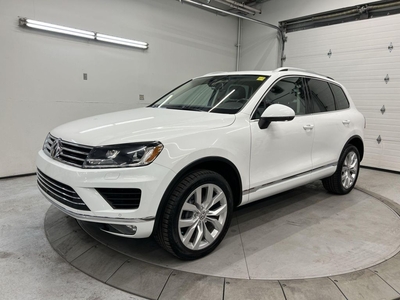 Used 2016 Volkswagen Touareg EXECLINE V6 AWD PANO ROOF LEATHER 360 CAM NAV for Sale in Ottawa, Ontario