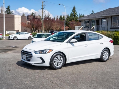 Used 2017 Hyundai Elantra LE New Bodystyle, 38 Service Records, Local BC, Bluetooth for Sale in Surrey, British Columbia