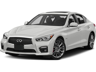 Used 2017 Infiniti Q50 3.0T Q50S AWD!! LEATHER, SPORT SEATS, NAV, ROOF, for Sale in Ottawa, Ontario