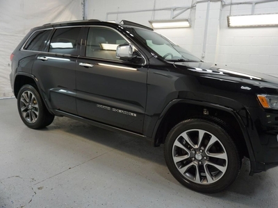 Used 2017 Jeep Grand Cherokee OVERLAND 4WD CERTIFIED *1 OWNER*ACCIDENT FREE* NAVI CAMERA HEAT/COLD LEATHER PANO ROOF for Sale in Milton, Ontario