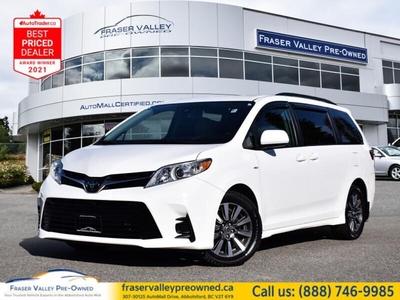 Used 2018 Toyota Sienna LE AWD 7-Passenger - Heated Seats - $162.45 /Wk for Sale in Abbotsford, British Columbia