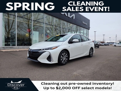 Used 2020 Toyota Prius Prime Get $3,250 Off with Government EV Incentive! for Sale in Charlottetown, Prince Edward Island