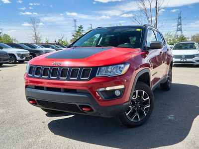 2021 Jeep Compass Trailhawk - 4WD, No Accidents, Leather Seats