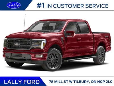 New 2024 Ford F-150 Lariat for Sale in Tilbury, Ontario