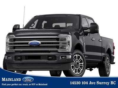 New 2024 Ford F-350 Limited for Sale in Surrey, British Columbia