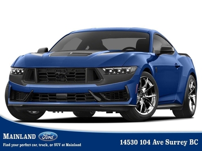 New 2024 Ford Mustang Dark Horse 700A AUTO, APPEARANCE PKG, HANDLING PKG, RECARO for Sale in Surrey, British Columbia