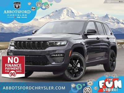 New 2024 Jeep Grand Cherokee Limited - Navigation - $236.44 /Wk for Sale in Abbotsford, British Columbia