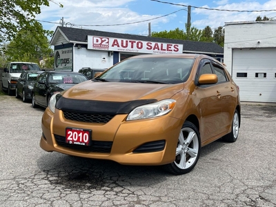Used 2010 Toyota Matrix XR TRIM/RELAIBLE CAR/REMOTE STARTER/ CERTIFIED. for Sale in Scarborough, Ontario