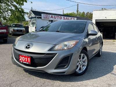Used 2011 Mazda MAZDA3 GAS SAVER/SUNROOF/LEATHER&PWR SEATED/CERTIFIED. for Sale in Scarborough, Ontario