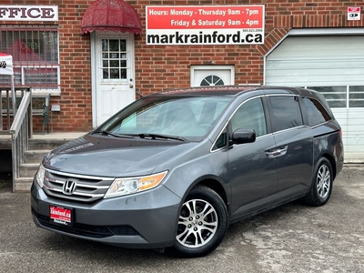 Used 2013 Honda Odyssey EX 8Pass Heated Cloth Bluetooth Backup Cam Alloys for Sale in Bowmanville, Ontario