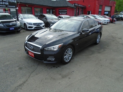 Used 2014 Infiniti Q50 LOADED/ AWD / NAVI / SUNROOF / REAR CAM / KEYLESS for Sale in Scarborough, Ontario