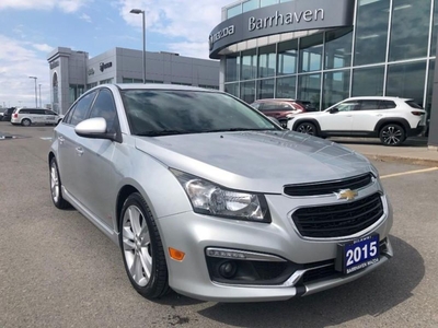 Used 2015 Chevrolet Cruze 2LT RS Package - 2 Sets of Wheels Included! for Sale in Ottawa, Ontario
