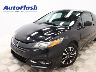Used 2015 Honda Civic COUPE EX COUPE, CAMERA, TOIT, SIEGES CHAUFFANTS for Sale in Saint-Hubert, Quebec