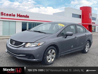 Used 2015 Honda Civic SEDAN LX for Sale in St. John's, Newfoundland and Labrador