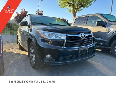 Used 2015 Toyota Highlander LE Heated Seats Backup Cam Leather Trimmed Seats for Sale in Surrey, British Columbia