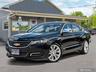 Used 2016 Chevrolet Impala 4dr Sdn LTZ w/2LZ,REMOTE START,NAVI,PWR S/ROOF for Sale in Orillia, Ontario