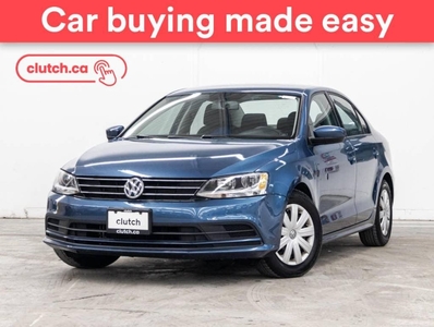 Used 2017 Volkswagen Jetta Sedan Trendline+ w/ Apple CarPlay & Android Auto, Bluetooth, A/C for Sale in Toronto, Ontario