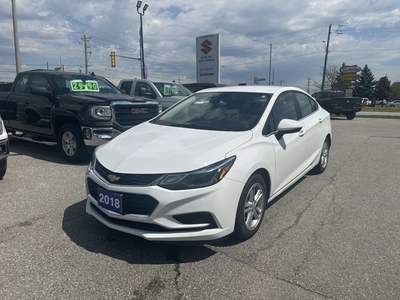 Used 2018 Chevrolet Cruze LT ~Backup Cam ~Bluetooth ~Heated Seats ~Alloys for Sale in Barrie, Ontario