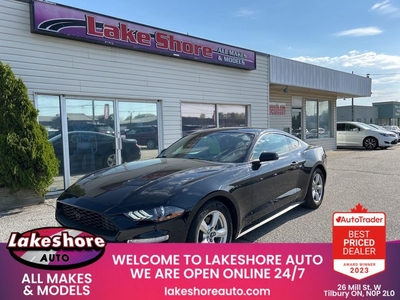 Used 2018 Ford Mustang EcoBoost for Sale in Tilbury, Ontario